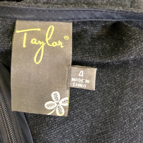 Gray dress sz 4 Taylor - Picture 9 of 9